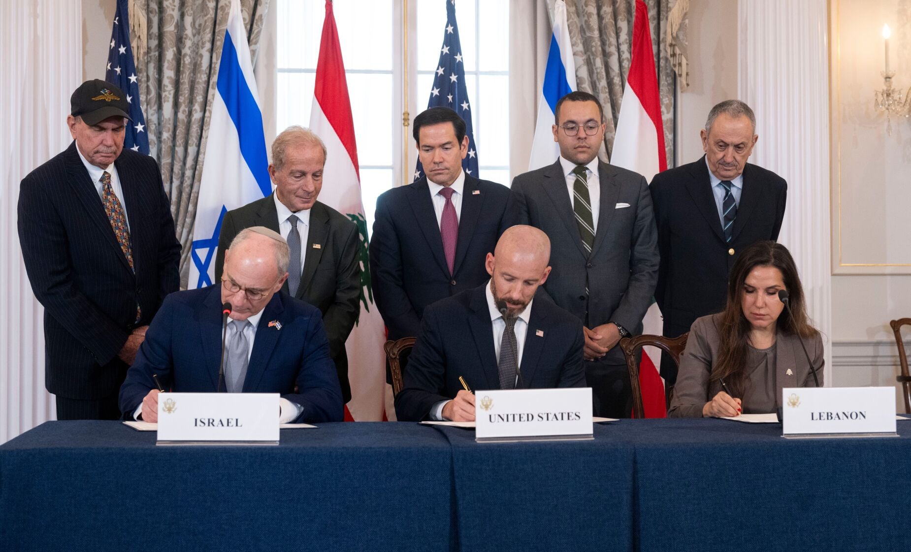 Israel and Lebanon sign framework agreement with US in 'first step' toward  peace, Rubio says | World News | journalgazette.net