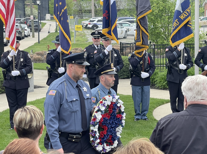 Families, agencies honor officers who have died in line of duty ...