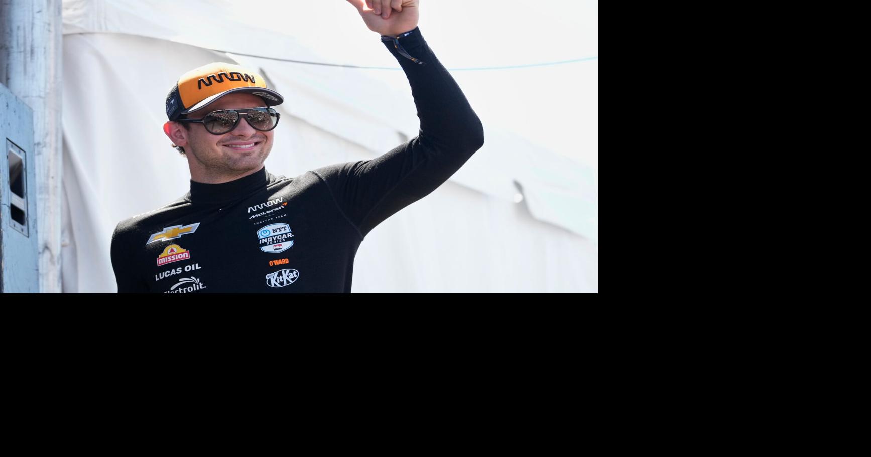 O'Ward reaches top of Indianapolis 500 speed chart on 3rd day of practice