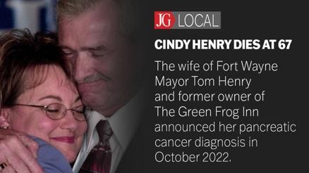 Cindy Henry, Fort Wayne mayor's wife and former business owner, dies at 67 - Vimarsana News