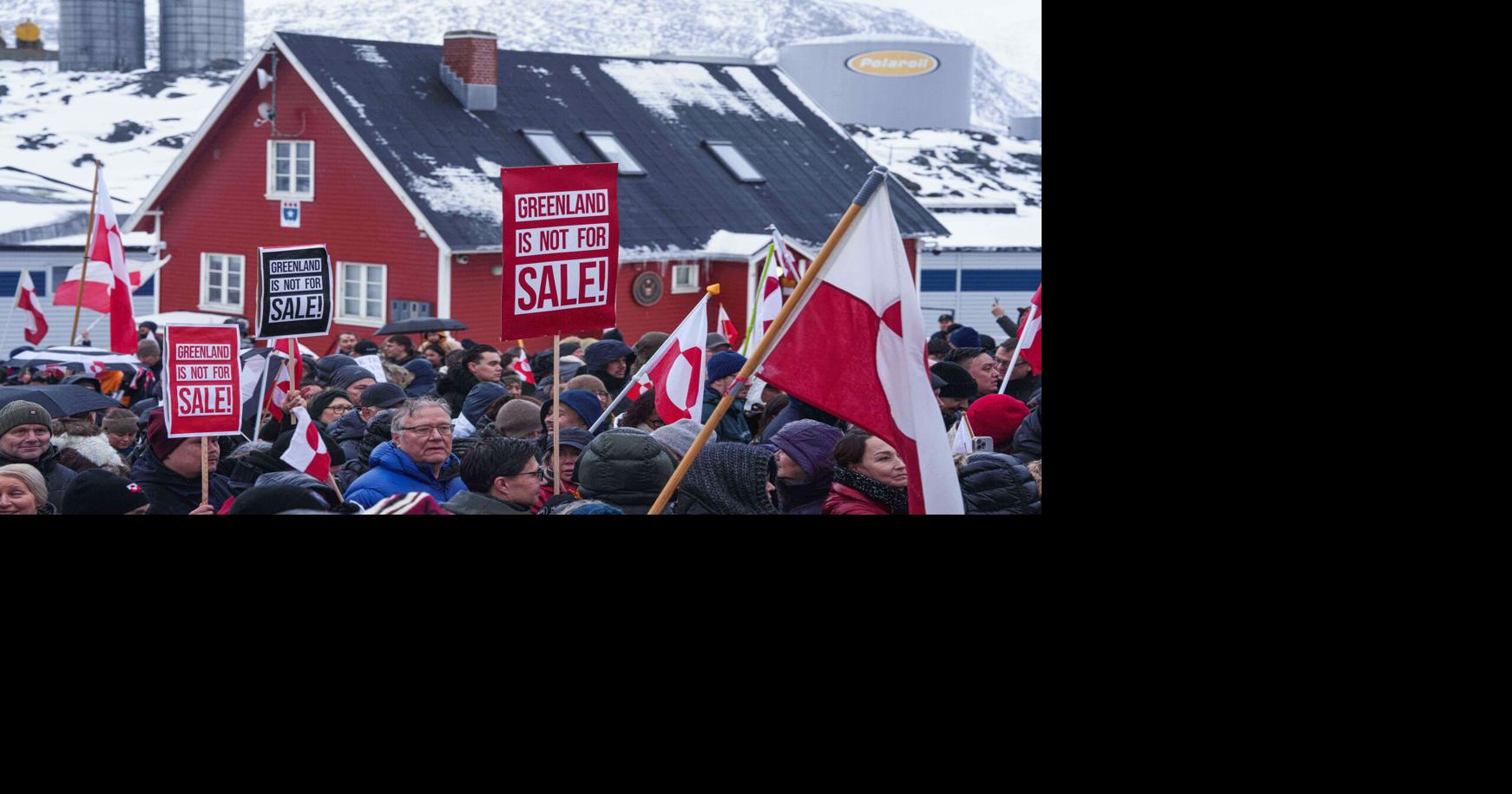 President Donald Trump's push for Greenland reveals a political weak spot, new AP-NORC poll finds