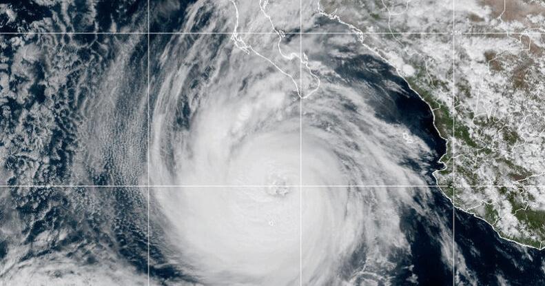 Hurricane Priscilla moves along Mexico in the Pacific Ocean as Tropical Storm Jerry churns in the Atlantic Ocean