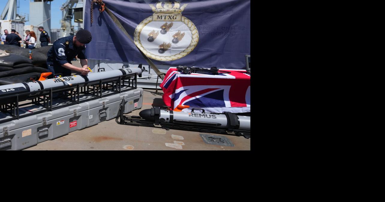 Britain's navy prepares to clear mines in Strait of Hormuz while waiting for peace deal