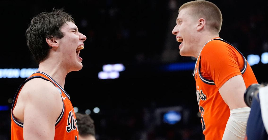 Illinois clamps down on Houston to reach Elite Eight