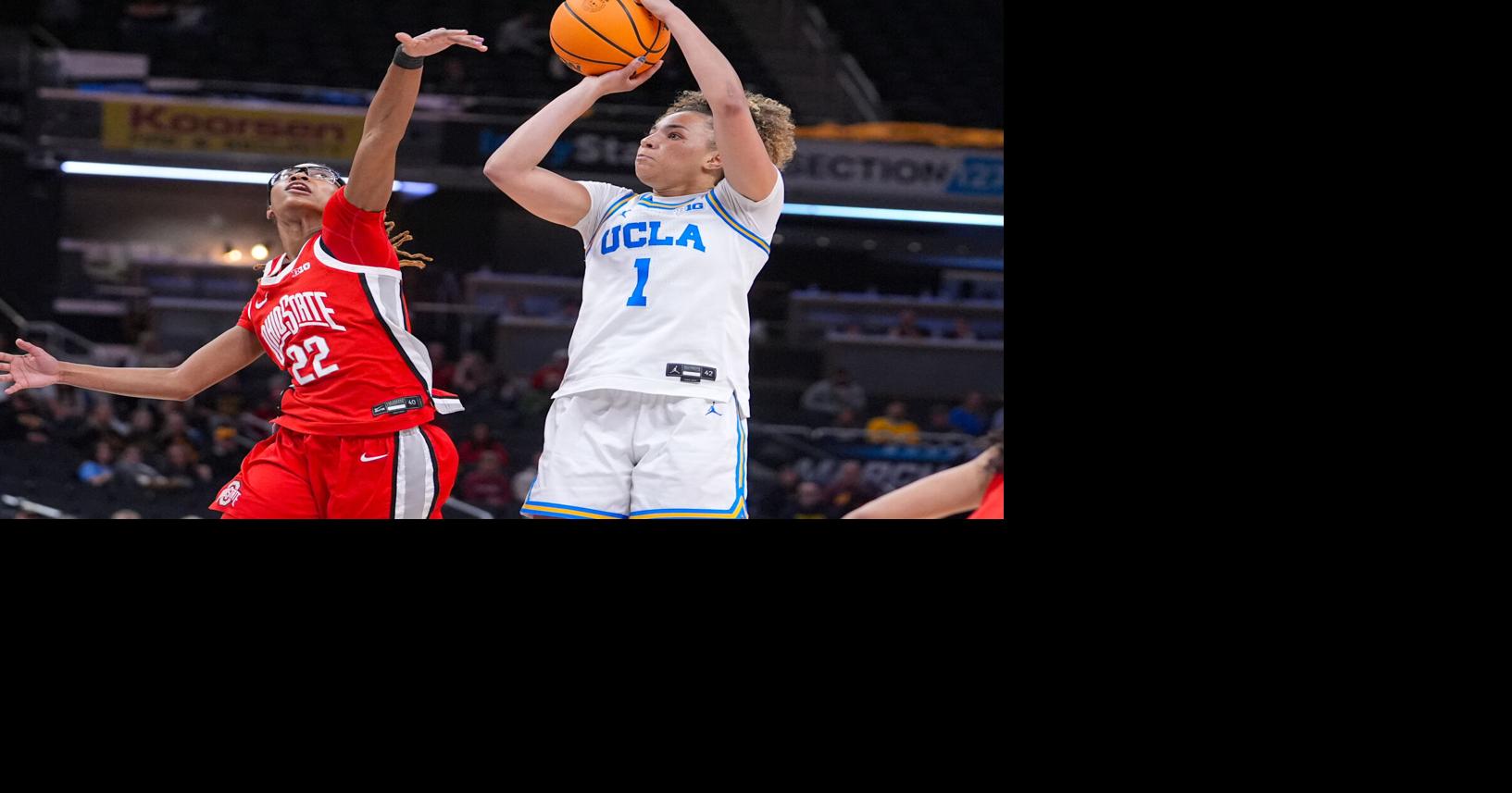 Rice leads No. 2 UCLA past No. 11 Ohio State in Big Ten tourney semis