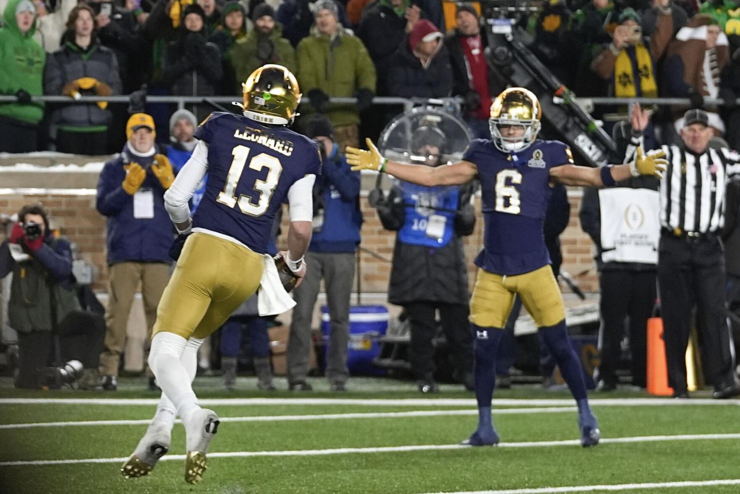 Notre Dame playoff victory evidence of a program on the rise Notre