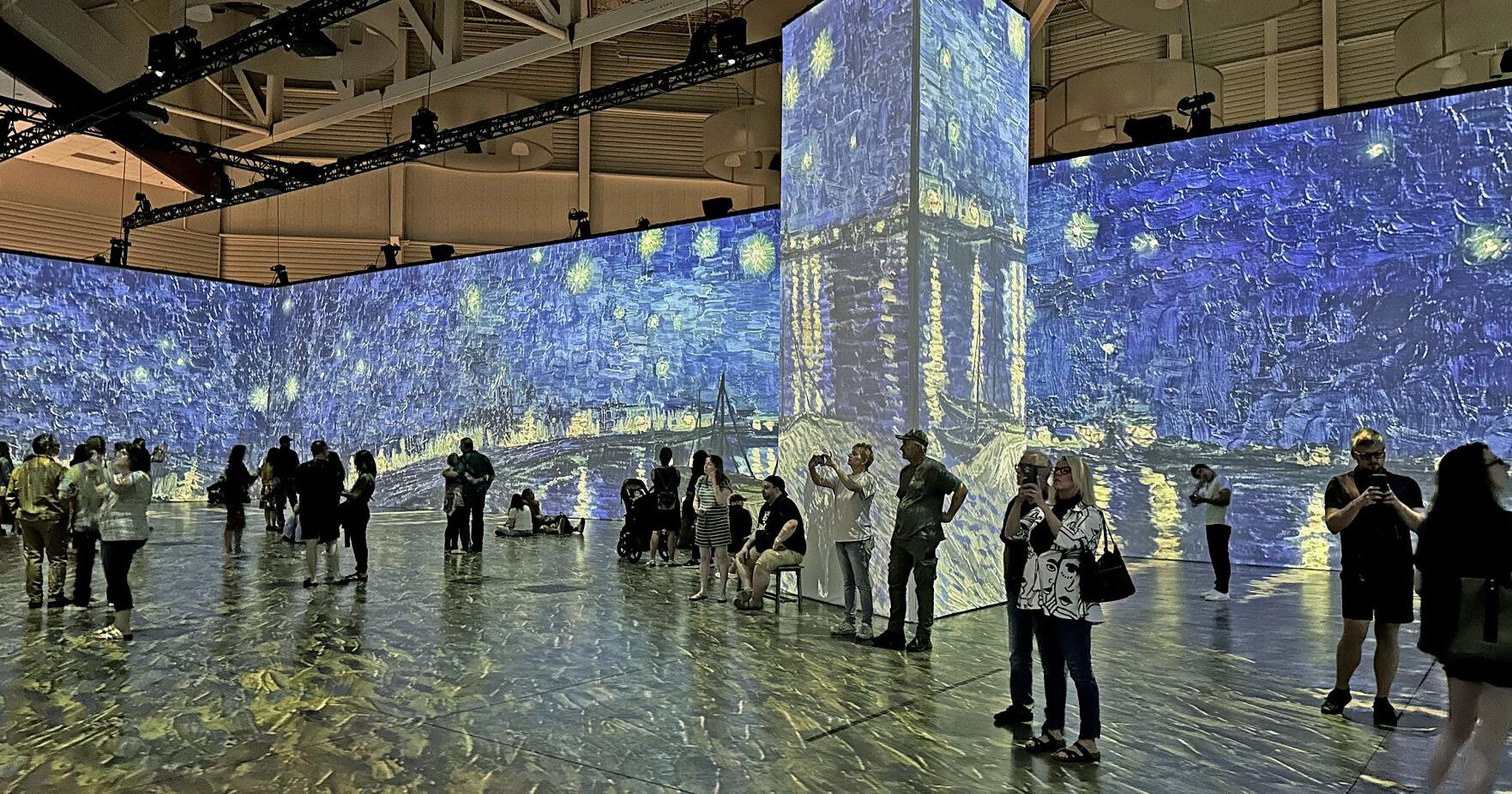 Memorial Coliseum is immersed in Van Gogh's work with new exhibit - Vimarsana News