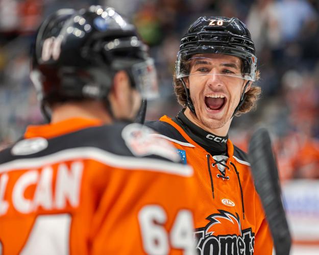 Fanti does 'an awesome job' in return, but Komets squander late 2goal