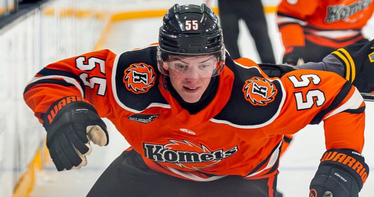 Patrick Rees Cincinnati Rees scores in OT, Komets comeback to beat Cincinnati | Komets ...