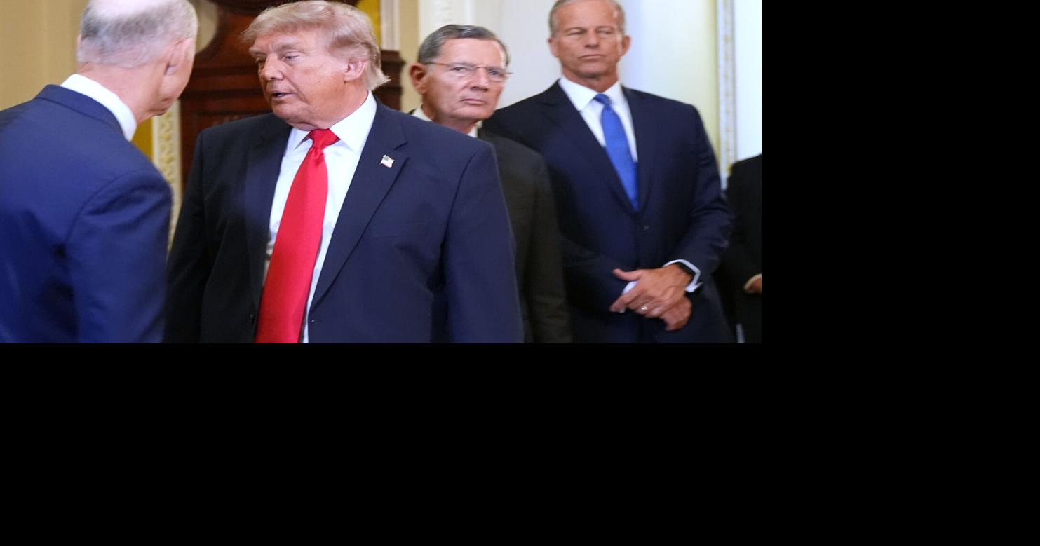 Senate Republicans reject war powers resolution after President Donald Trump berates them at Capitol meeting