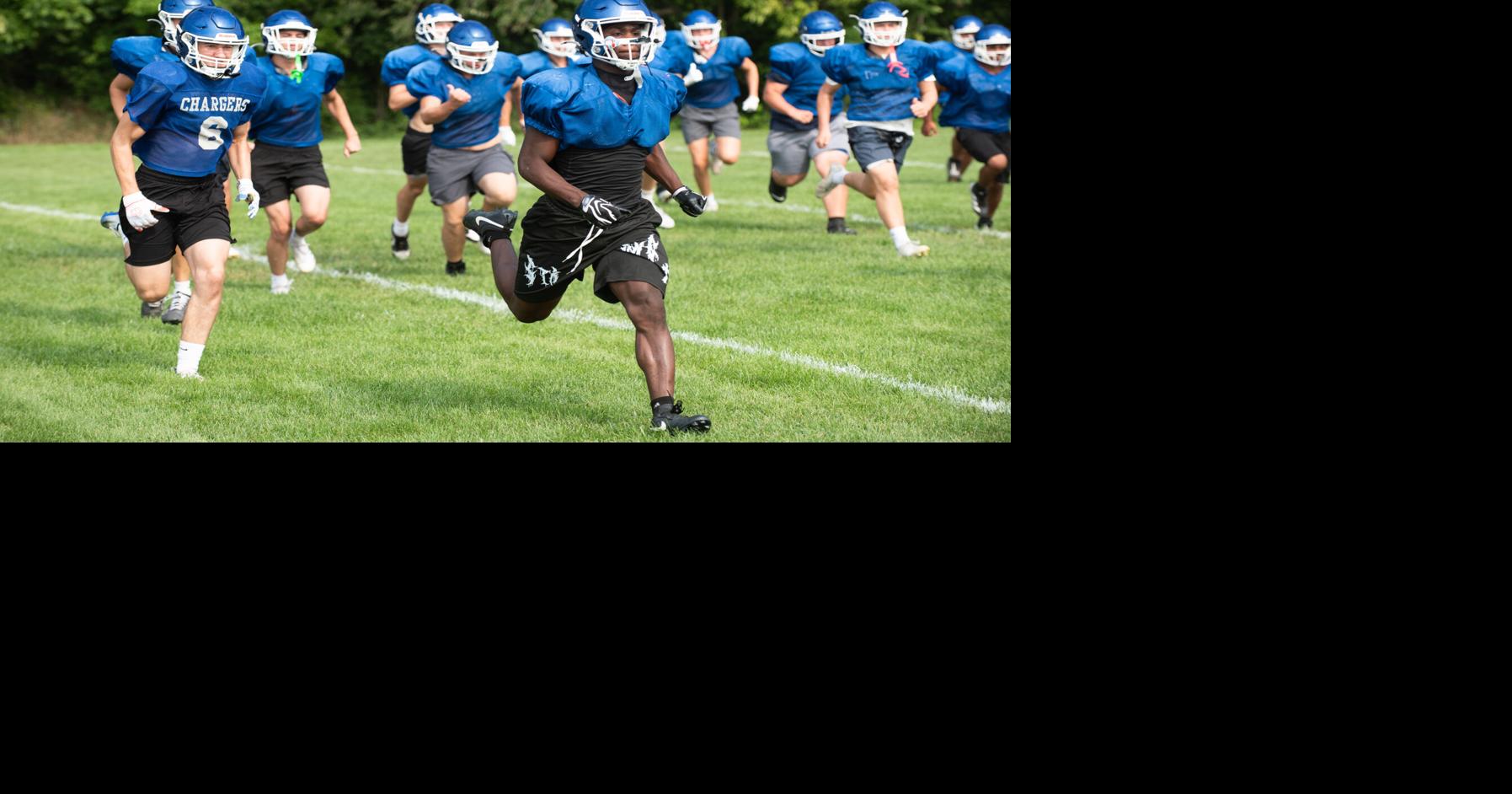 West Noble football practice