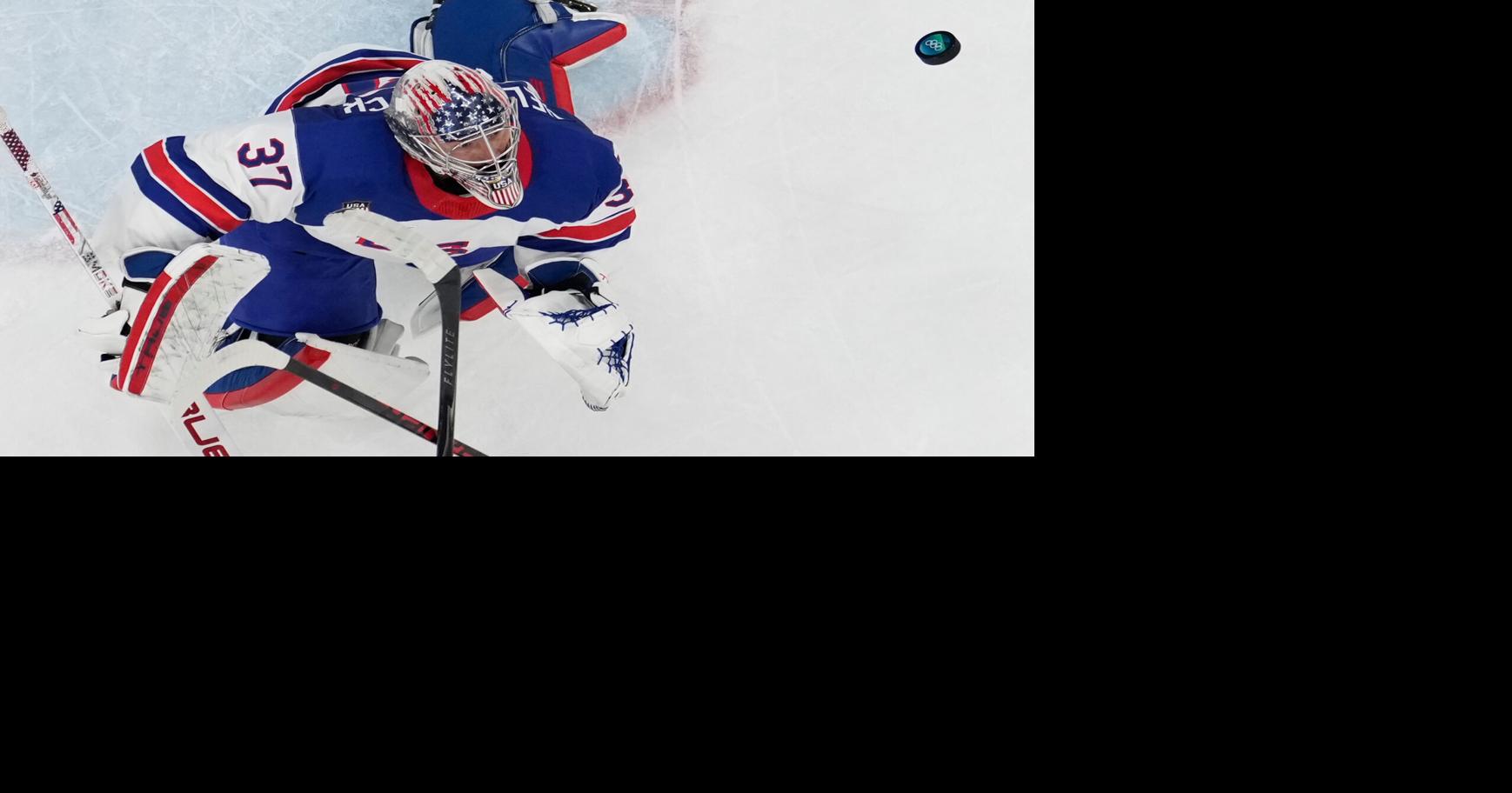 Hellebuyck shows why he's U.S. starting goalie at Olympics