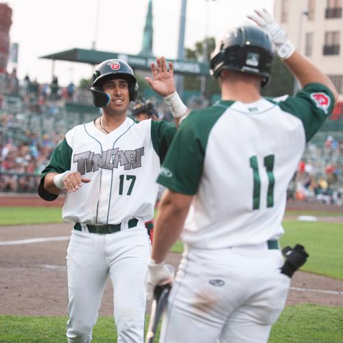 TinCaps score six in fifth, roll to win over leagueleading Great Lakes