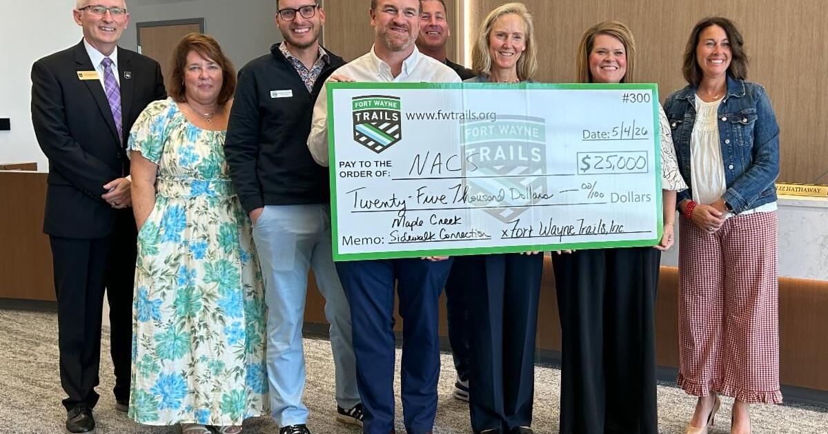 Education Notebook: Fort Wayne Trails gives school district $25,000