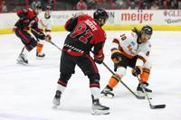 Komets fall 4-3 to Ghost Pirates, in an overtime shootout, remain winless  in 71st season, Komets