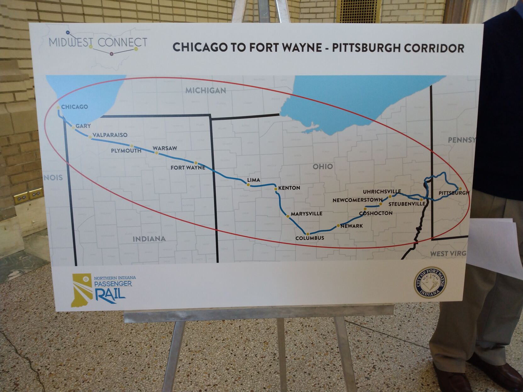 Fort Wayne seeks federal grant for passenger train through five