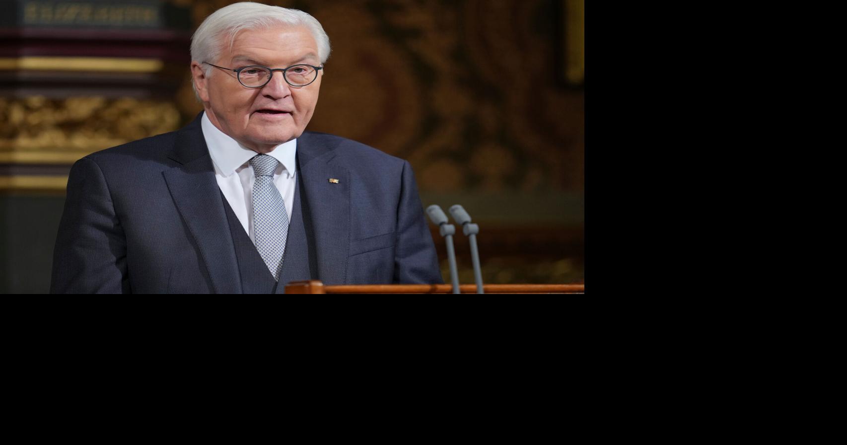 German President Frank-Walter Steinmeier to visit World War II bombing site as Europe seeks to bolster united front against Russia