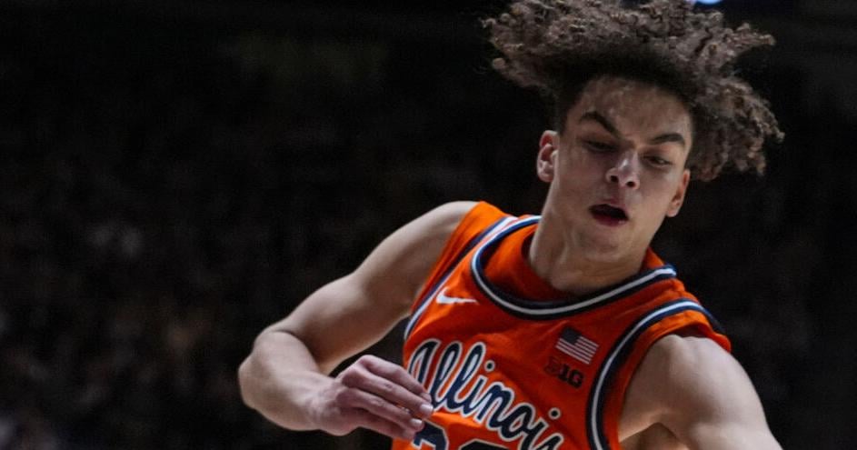 Top 25 men's roundup:No. 11 Illinois past No. 4 Purdue