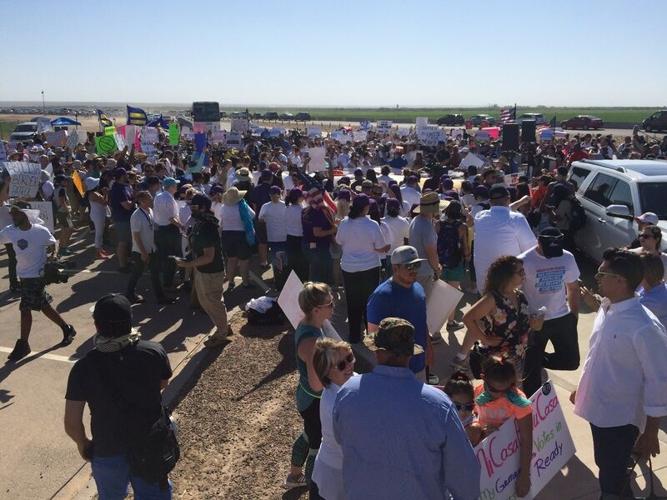 Local man joins rally at US border | News | journalgazette.net