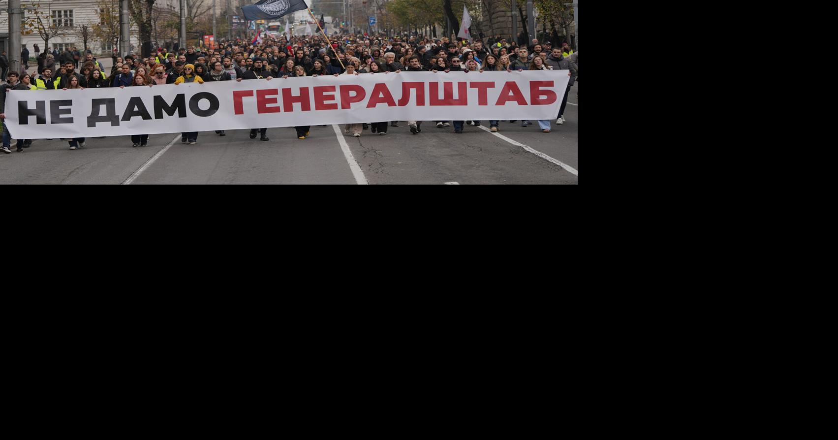 Serbian protesters vow to prevent real estate project linked to President Donald Trump son-in-law Jared Kushner