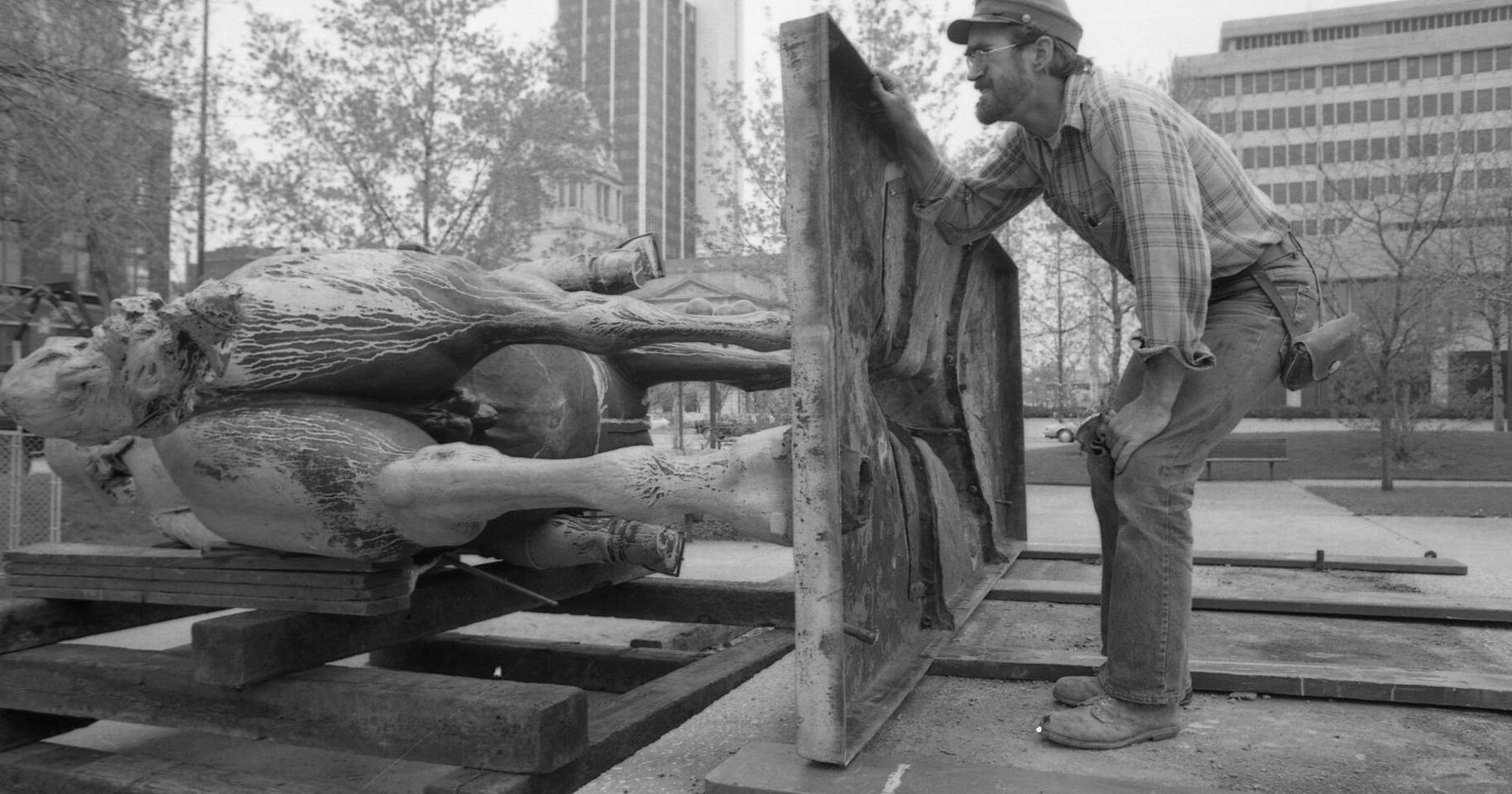 History Journal: Repairs to Anthony Wayne statue in 1984 | History Journal - Vimarsana News