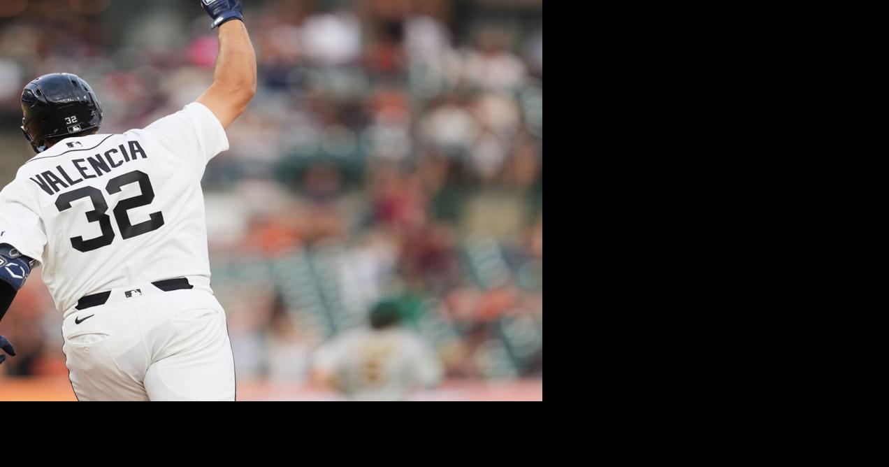 Valencia thanks family, honors Venezuela after he homers in 1st MLB at-bat