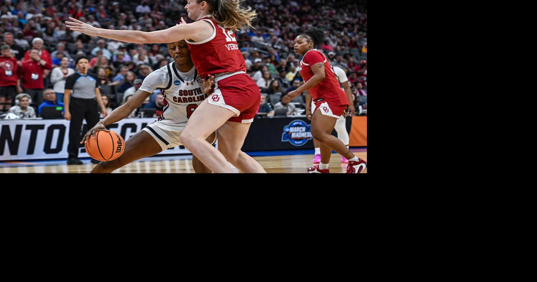 South Carolina powers past Oklahoma to reach Elite Eight