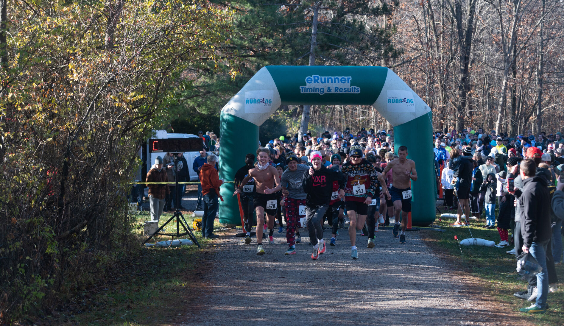 Runners of all ages participate in annual Turkey Trot 5K in Fort Wayne ...