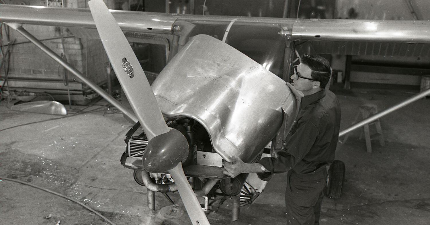 Sept. 24, 1973: Local mechanic tapped to paint actor's plane - Vimarsana News