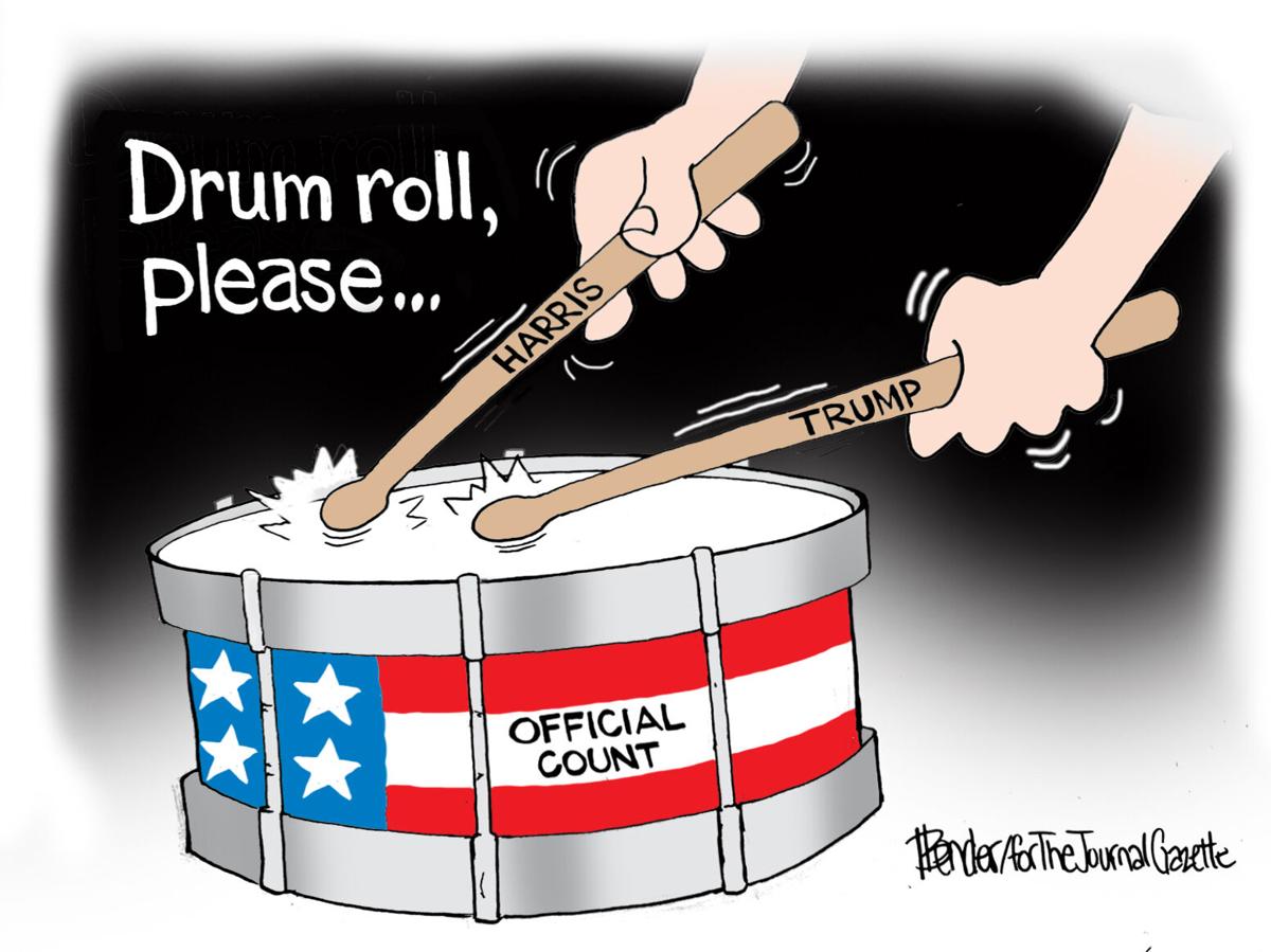 Gregg Bender cartoon for Nov. 6, 2024 Cartoons