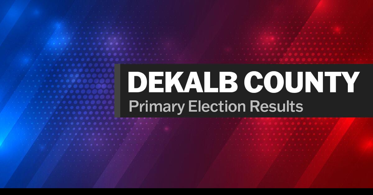 DeKalb County 2024 Primary Election results Elections