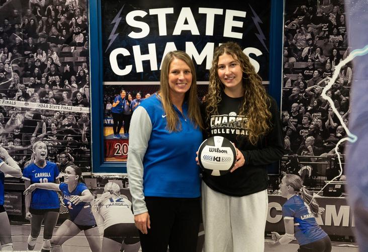 Carroll's Sinish caps high school career with Ms. Volleyball | High ...