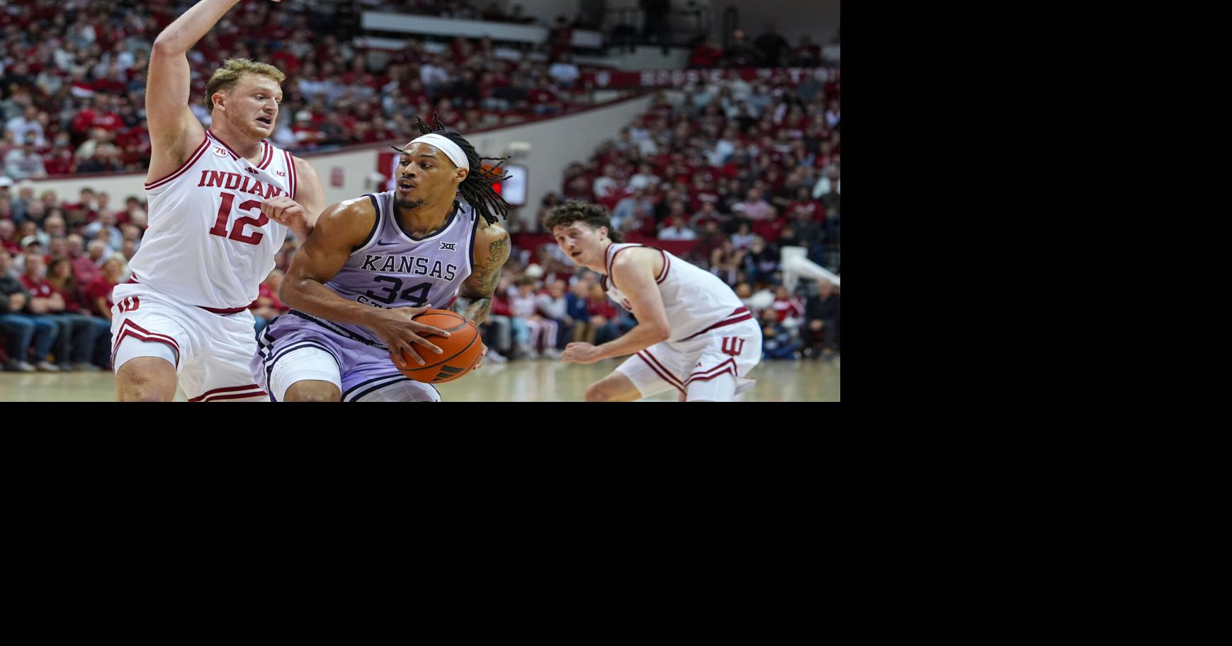 Halftime: No. 25 Indiana, Kansas State