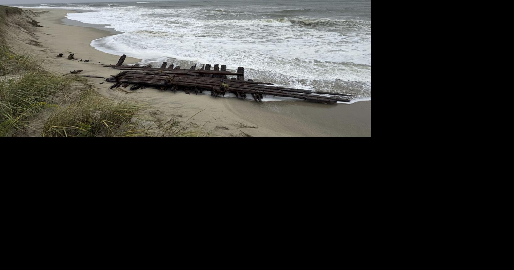 Maritime experts travel to Nantucket to investigate shipwreck remains exposed by nor’easter