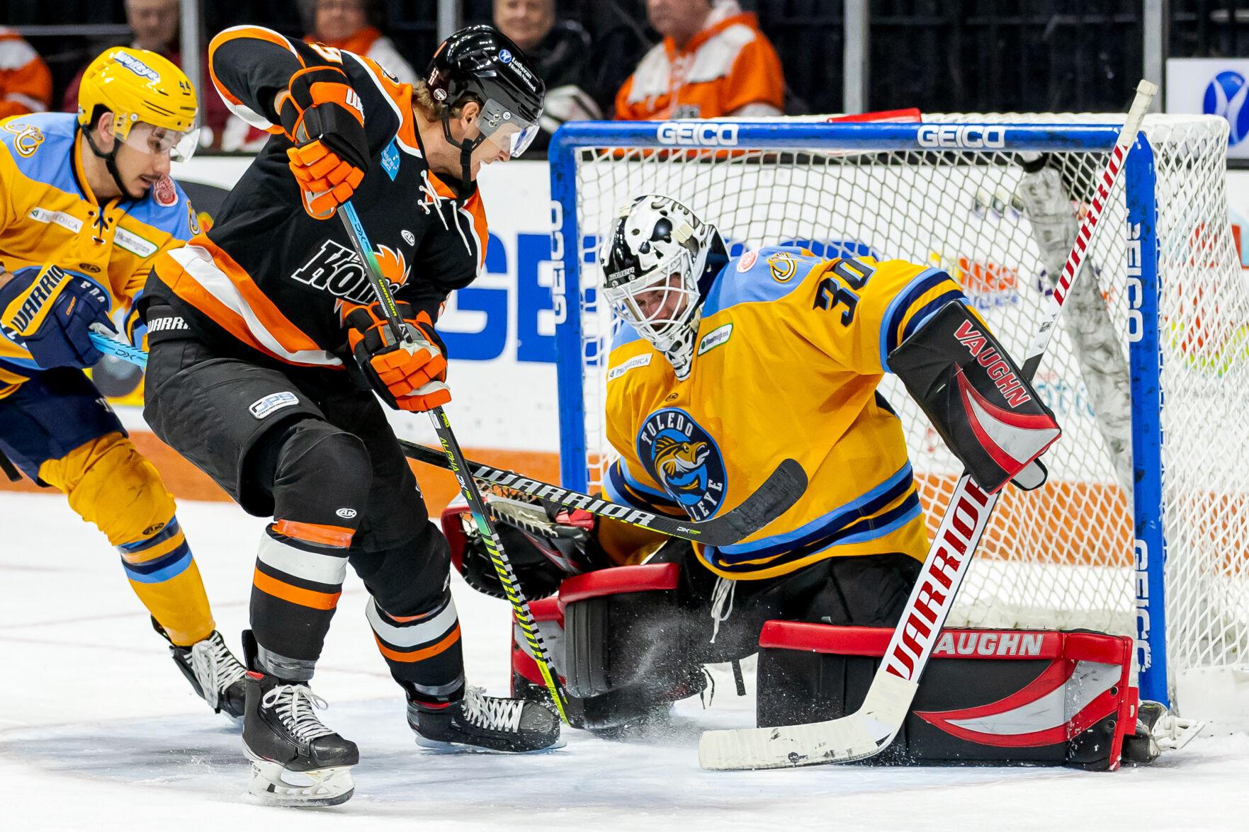 Komets bring in another former Walleye goalie Max Milosek Komets