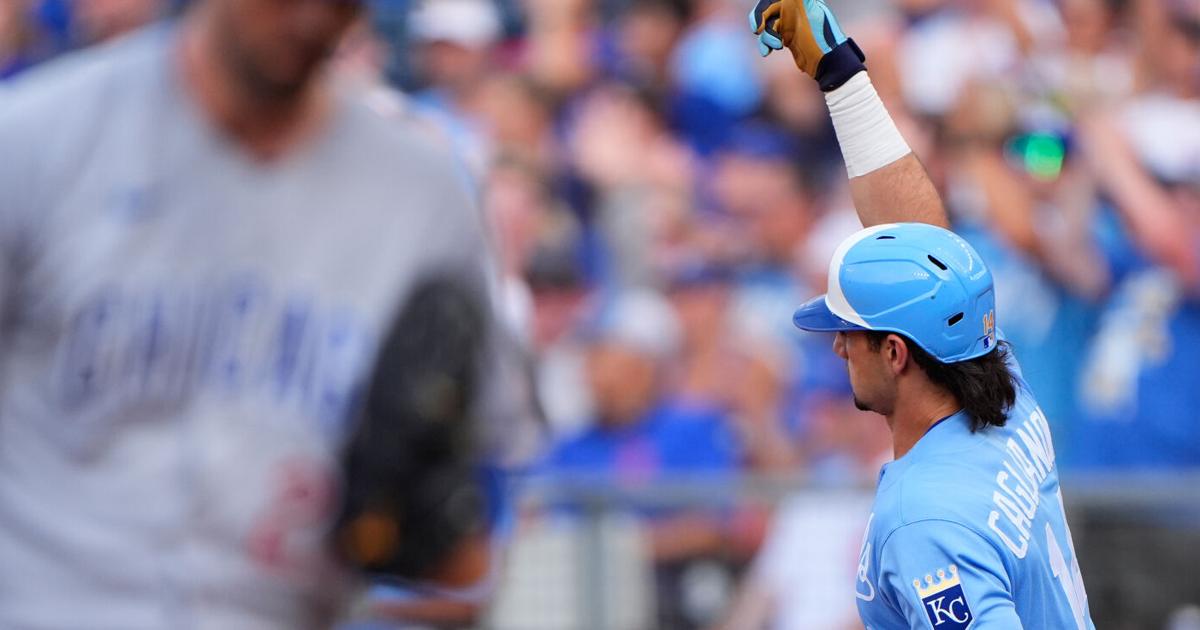 Jac Caglianone powers the Royals past Chicago, Holmes