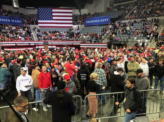 President Trump speaks to GOP rally at Coliseum News