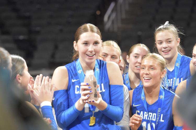 Carroll wins state volleyball title for second straight year High