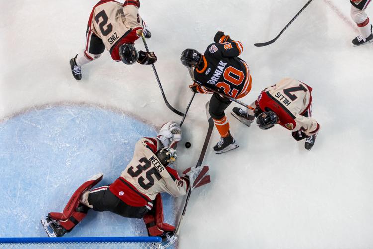 Jack Gorniak's speed has been on display in rookie season for Komets