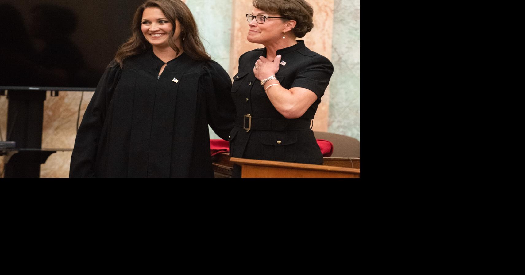 Hand takes oath as new Allen Circuit Court Judge | Local ...
