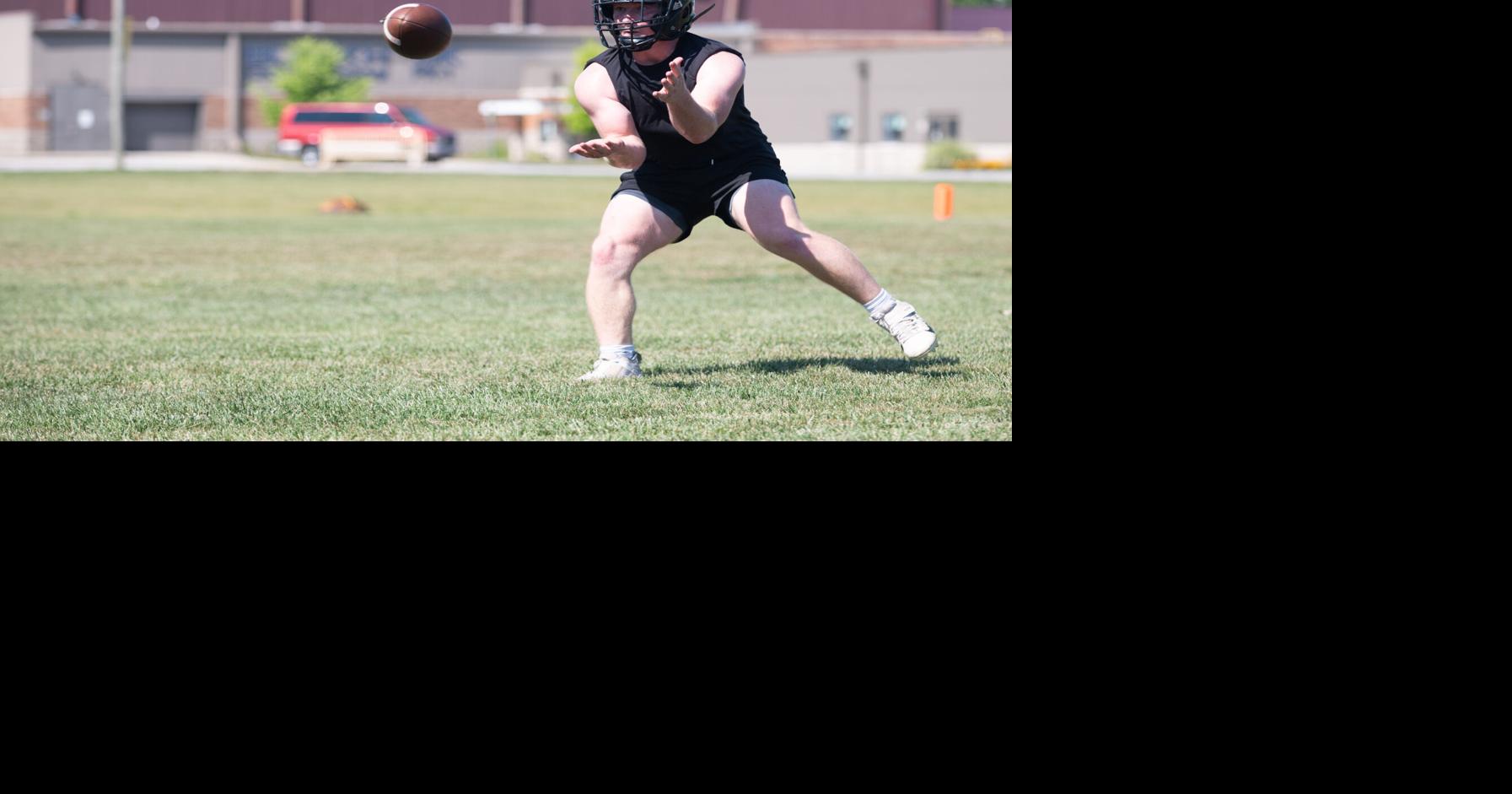 Blackhawk Christian football practice