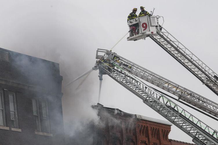 Fire in downtown Butler, Indiana Photo Galleries