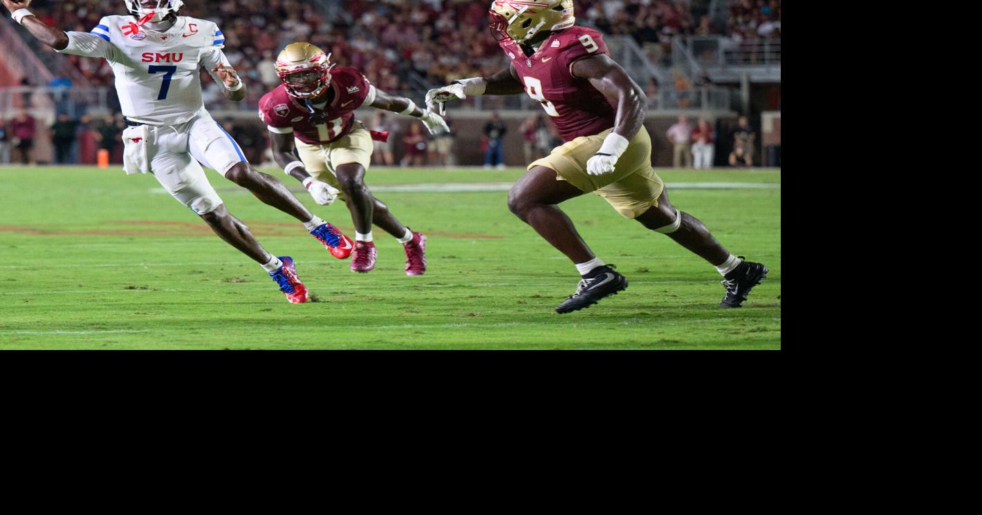 No. 19 SMU beats Florida State on late field goal