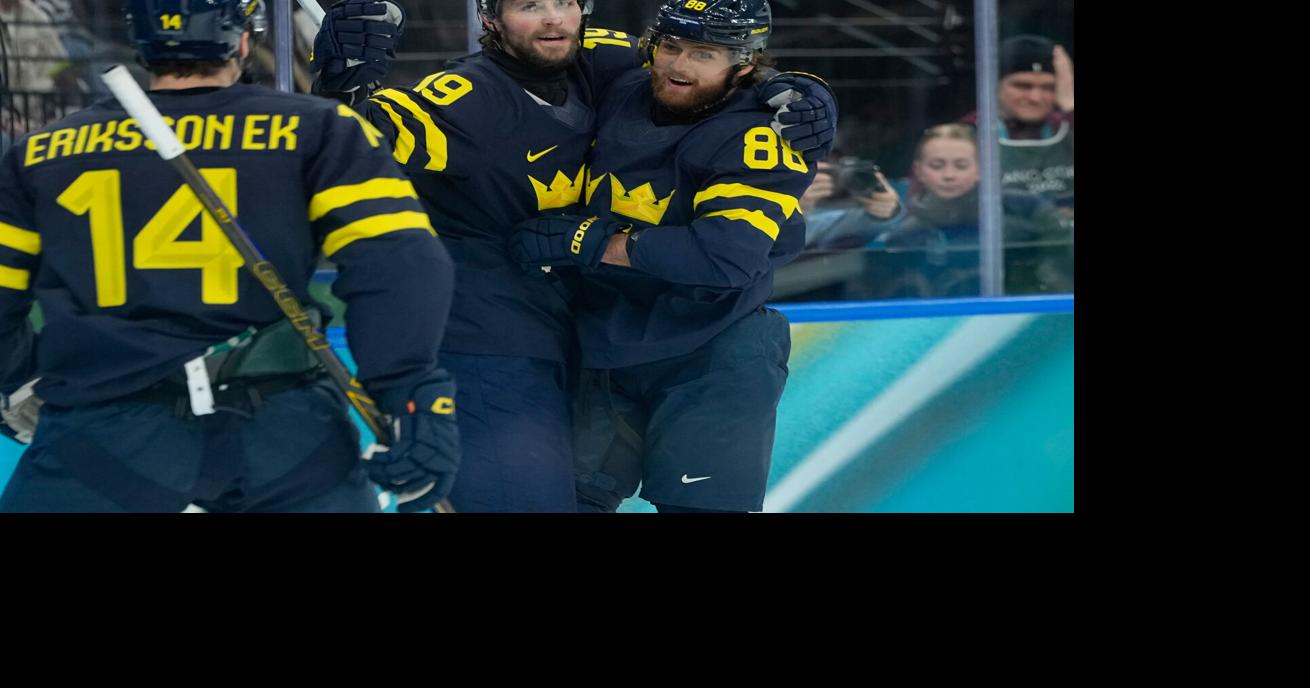 Sweden gets past Latvia and will face the US in the quarterfinals