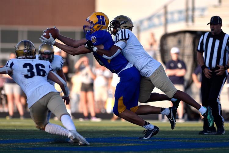 Late interception saves Bishop Dwenger against Homestead High Schools