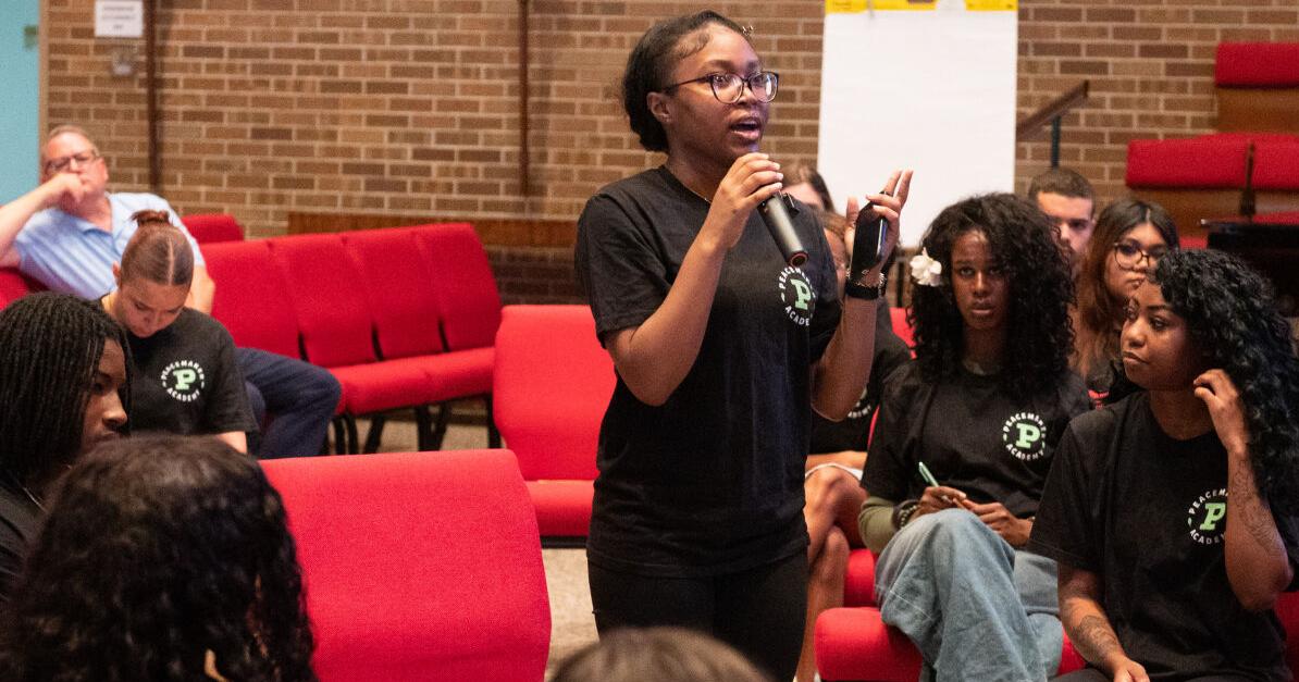 Fort Wayne teens talk violence at downtown youth summit