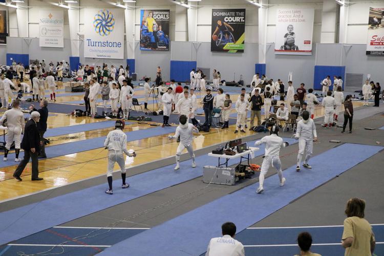 Collegiate fencers compete in Fort Wayne Local