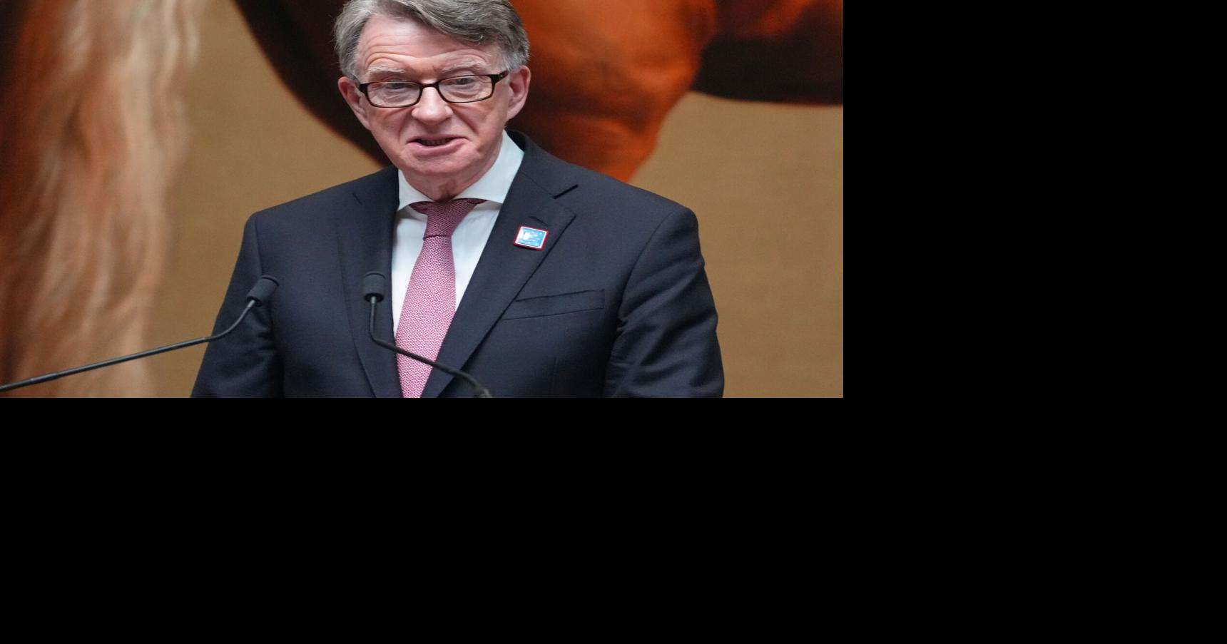 UK politician will quit House of Lords in a storm over Epstein ties