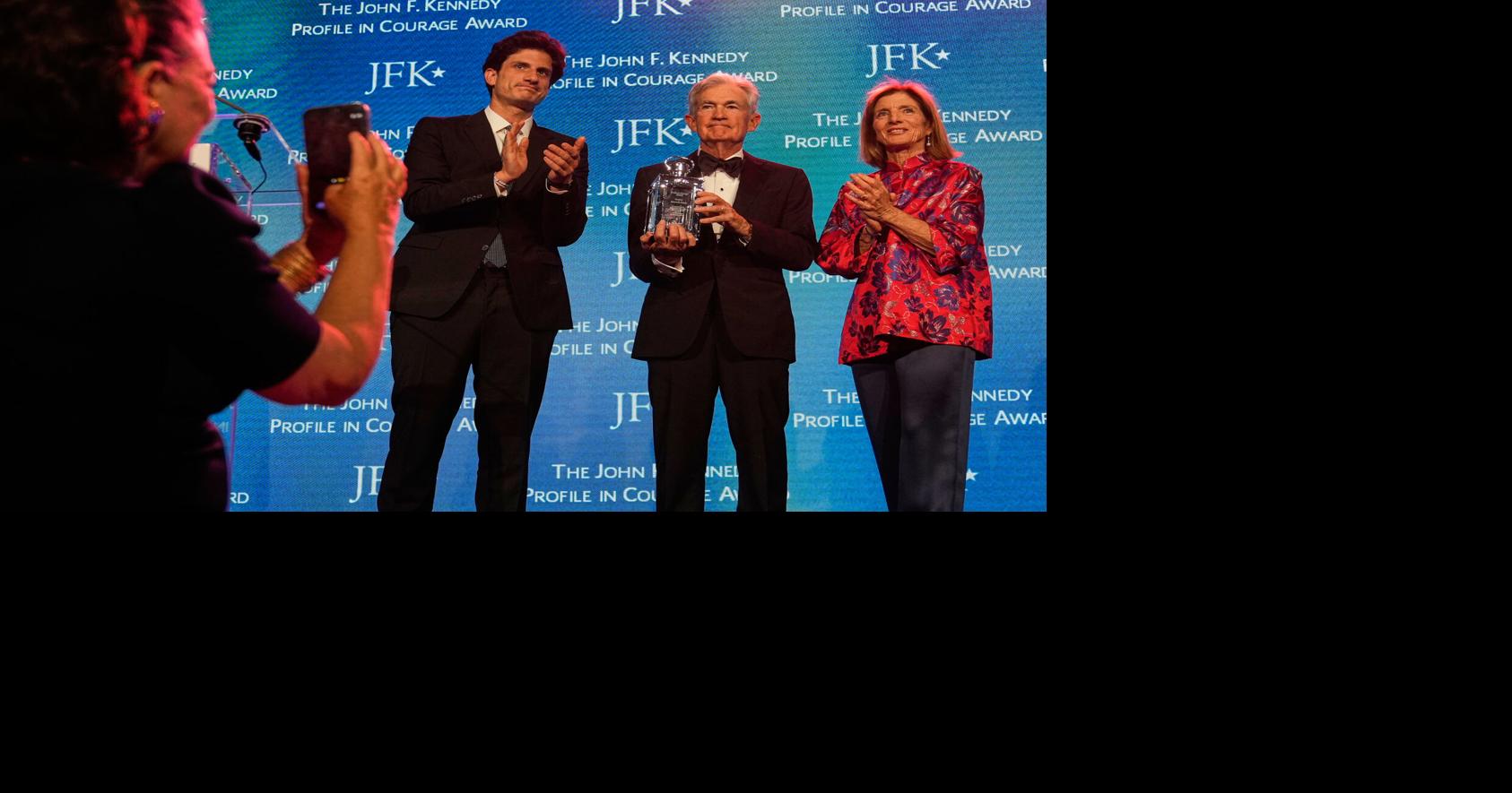 Former Federal Reserve Chair Jerome Powell uses JFK award speech to warn against political pressure on Fed, courts and schools