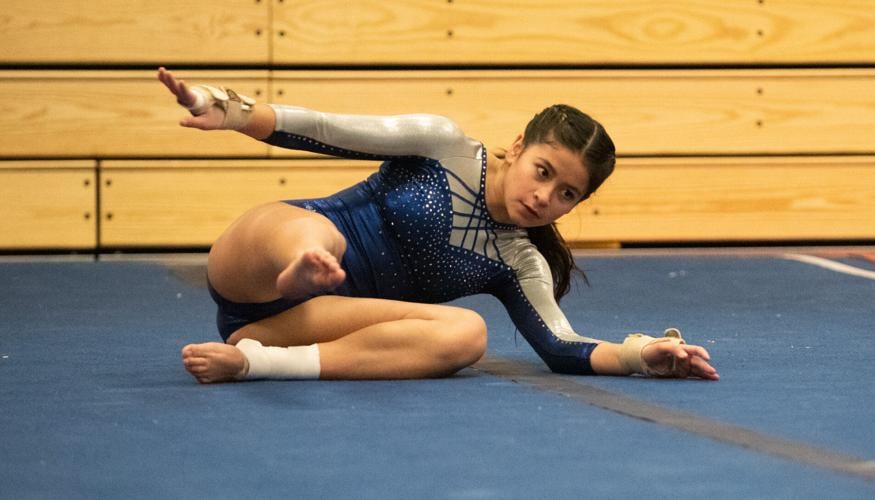 Dwenger gymnastics wins Becky Carter Classic, Homestead gymnasts
